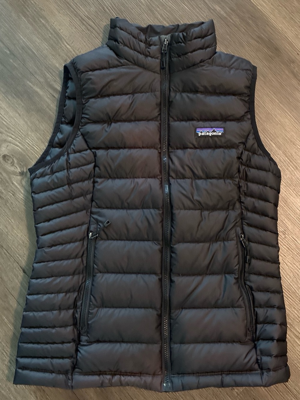 Patagonia Black Quilted Down Vest